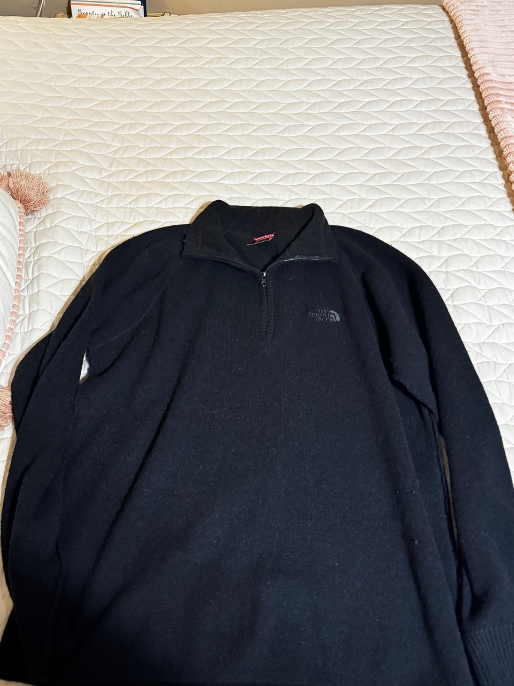 The North Face Men’s Black Quarter-Zip Sweater